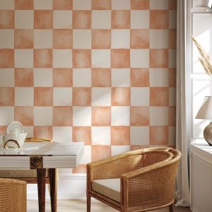 CheckerWatercolour-Terracotta-01