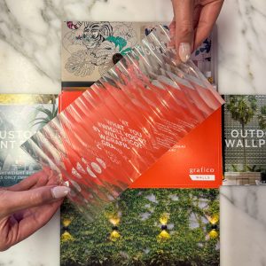 Fluted Reeded Glass Film Sample Pack - Grafico WALLS