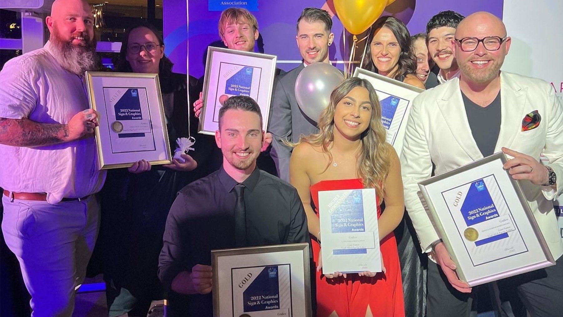 Grafico dominates at the 2022 National Sign + Graphics Awards taking home 6 awards!