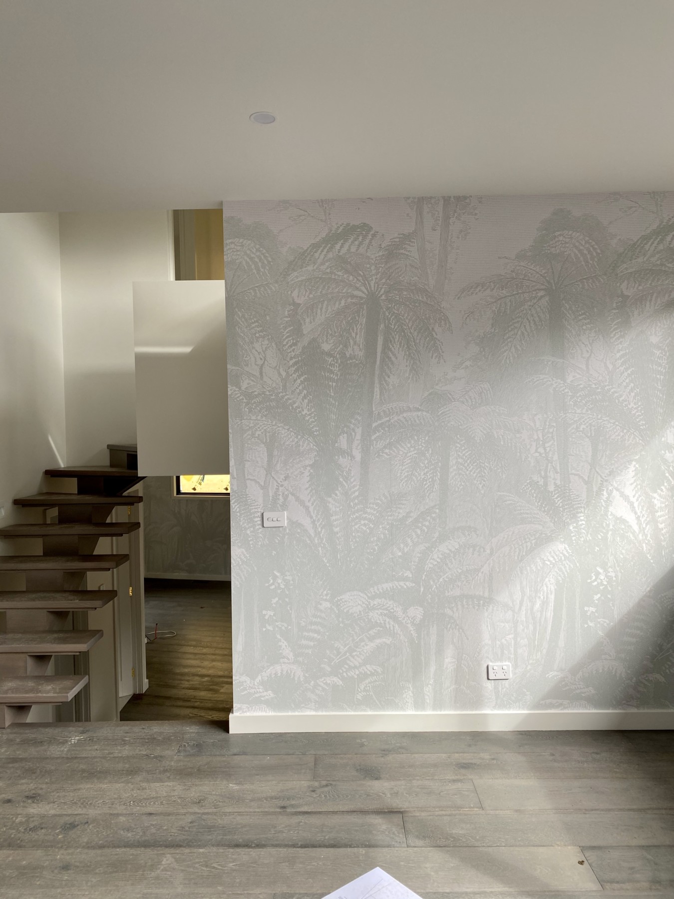 Fern Jungle - Light Sage Green Wallpaper | Grafico Melbourne Fern Jungle - Light Sage Green Wallpaper | Grafico Melbourne